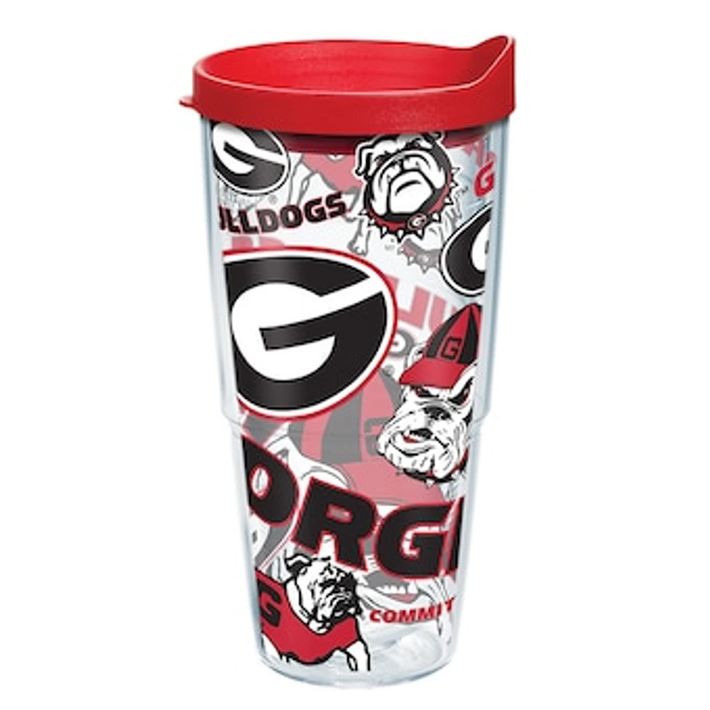 Tervis Georgia Bulldogs 24oz. All Over Classic Tumbler