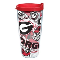 Tervis Georgia Bulldogs 24oz. All Over Classic Tumbler