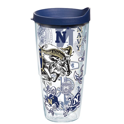 Tervis Navy Midshipmen 24oz. All Over Classic Tumbler