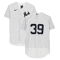 Jose Trevino White New York Yankees Autographed Nike Authentic Jersey