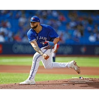 Alek Manoah Toronto Blue Jays Unsigned Delivers First Inning Pitch Photograph