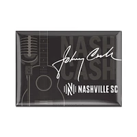 WinCraft Nashville SC x Johnny Cash 2.5" x 3.5" Metal Fridge Magnet