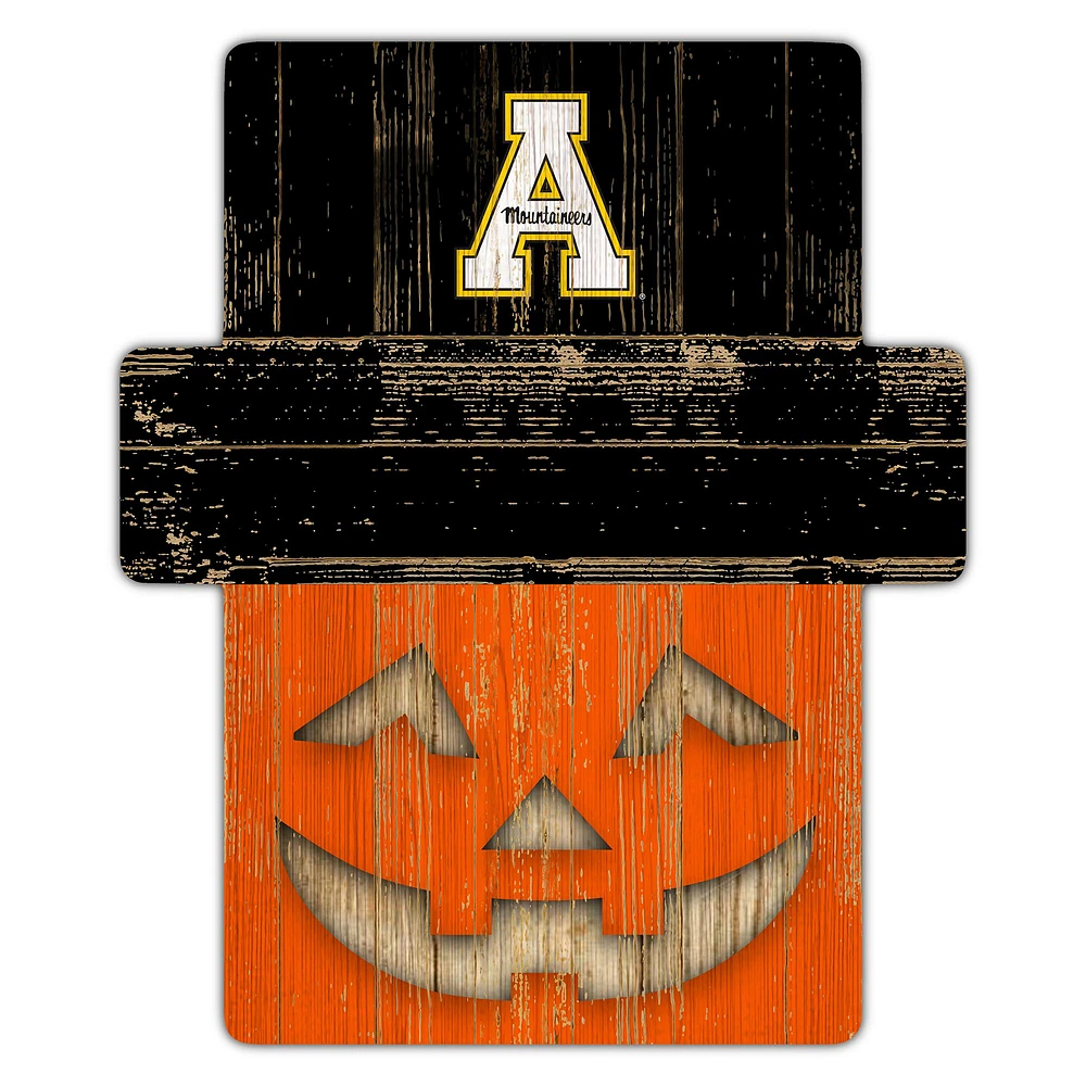 Appalachian State Mountaineers 12" x 12" Jack-O-Lantern Display