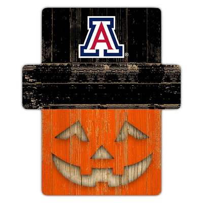 Arizona Wildcats 12" x 12" Jack-O-Lantern Display