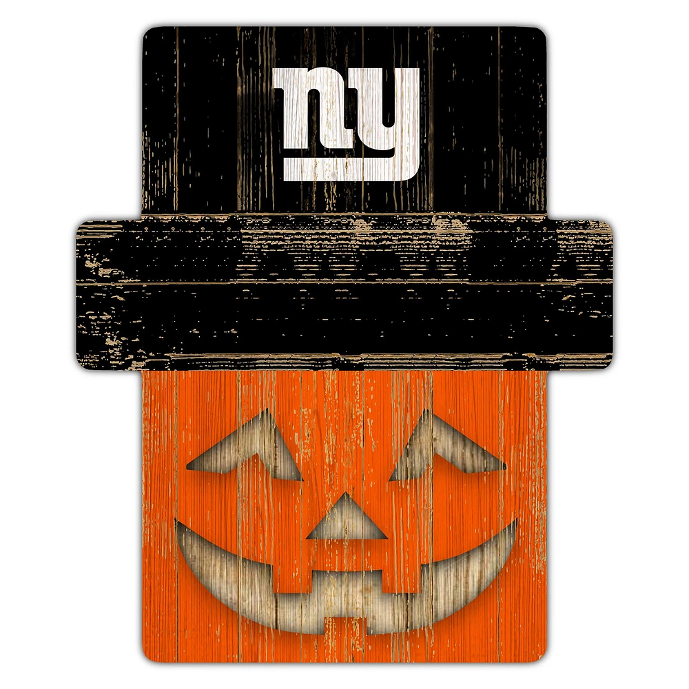 New York Giants 12" x 12" Jack-O-Lantern Display