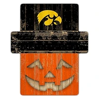 Iowa Hawkeyes 12" x 12" Jack-O-Lantern Display