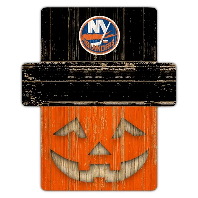New York Islanders 12" x 12" Jack-O-Lantern Display