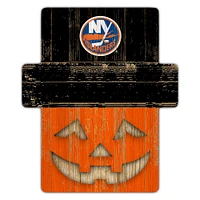 New York Islanders 12" x 12" Jack-O-Lantern Display