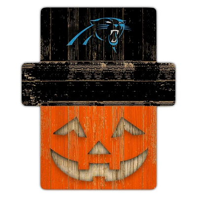 Carolina Panthers 12" x 12" Jack-O-Lantern Display