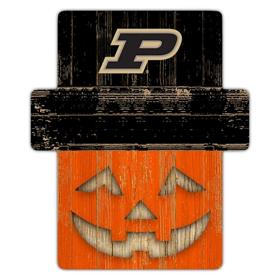 Purdue Boilermakers 12" x 12" Jack-O-Lantern Display