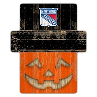 New York Rangers 12" x 12" Jack-O-Lantern Display