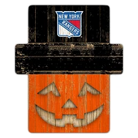 New York Rangers 12" x 12" Jack-O-Lantern Display