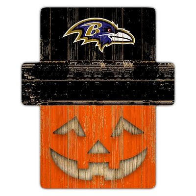 Baltimore Ravens 12" x 12" Jack-O-Lantern Display