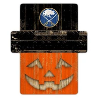 Buffalo Sabres 12" x 12" Jack-O-Lantern Display