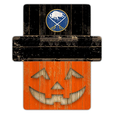 Buffalo Sabres 12" x 12" Jack-O-Lantern Display