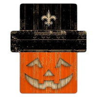 New Orleans Saints 12" x 12" Jack-O-Lantern Display