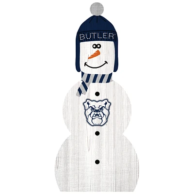 Butler Bulldogs 31'' Snowman Leaner