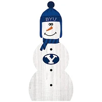 BYU Cougars 31'' Snowman Leaner