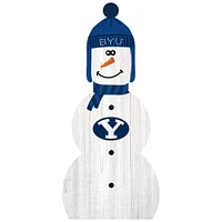BYU Cougars 31'' Snowman Leaner