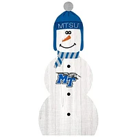 MTSU Blue Raiders 31'' Snowman Leaner