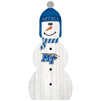 MTSU Blue Raiders 31'' Snowman Leaner