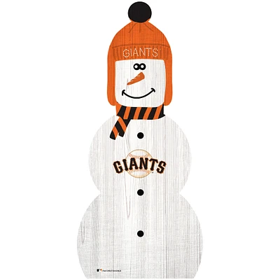 San Francisco Giants 31'' Snowman Leaner
