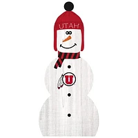 Utah Utes 31'' Snowman Leaner