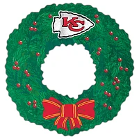 Kansas City Chiefs 16'' Team Wreath Sign