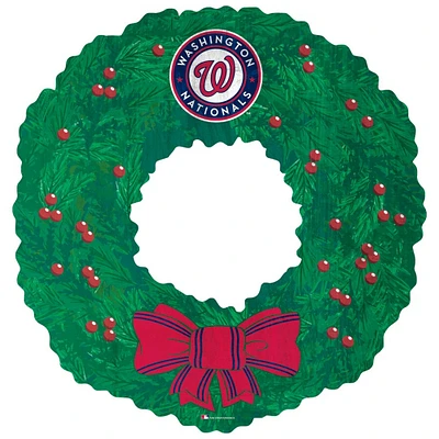 Washington Nationals 16'' Team Wreath Sign