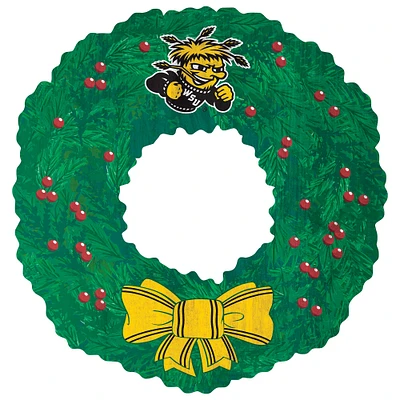 Wichita State Shockers 16'' Team Wreath Sign