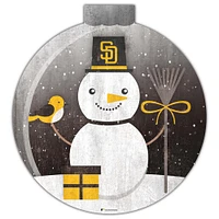 San Diego Padres 12'' Snow Globe Wall Art