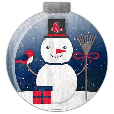 Boston Red Sox 12'' Snow Globe Wall Art