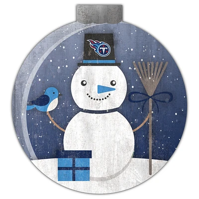 Tennessee Titans 12'' Snow Globe Wall Art