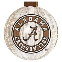 Alabama Crimson Tide 12'' Pumpkin Sign