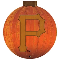 Pittsburgh Pirates 12'' Pumpkin Sign