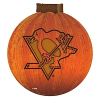 Pittsburgh Penguins 12'' Pumpkin Sign