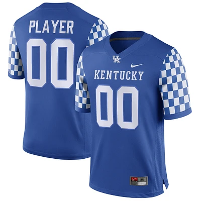 Men's Nike Royal Kentucky Wildcats Pick-A-Player NIL Replica Football Jersey