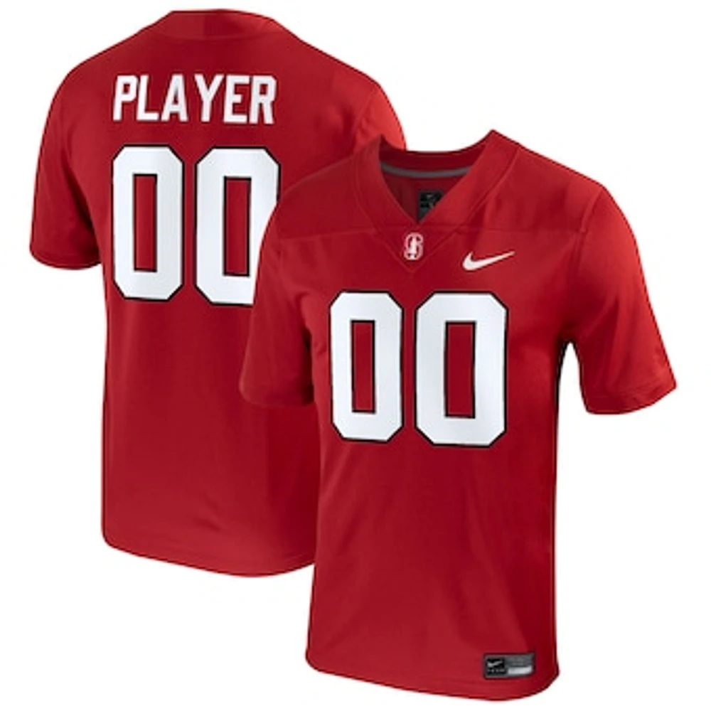 Men's Nike Cardinal Stanford Pick-A-Player NIL Replica Football Jersey