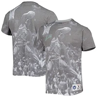 Men's Mitchell & Ness Isaiah Rider Heather Gray Minnesota Timberwolves Above The Rim T-Shirt
