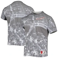 Men's Mitchell & Ness Kenny Walker Heather Gray New York Knicks Above The Rim T-Shirt