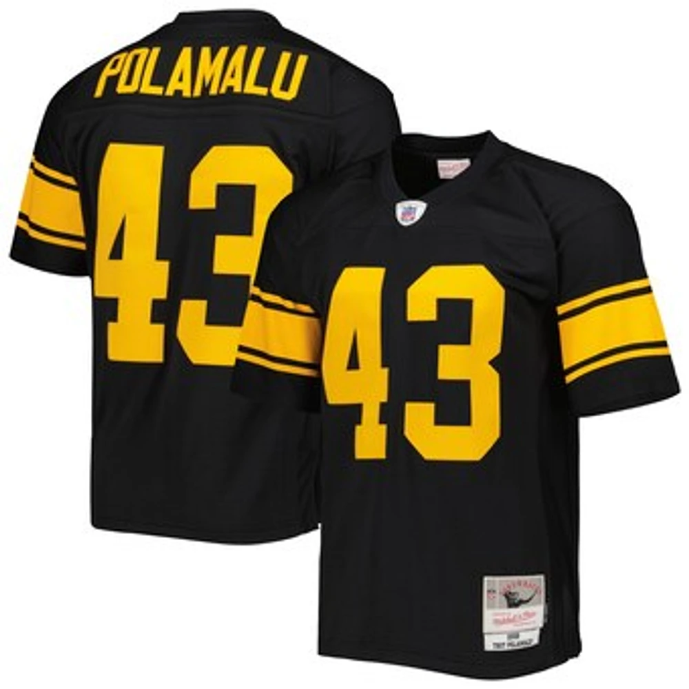 Men's Mitchell & Ness Troy Polamalu Pittsburgh Steelers Legacy Replica Jersey