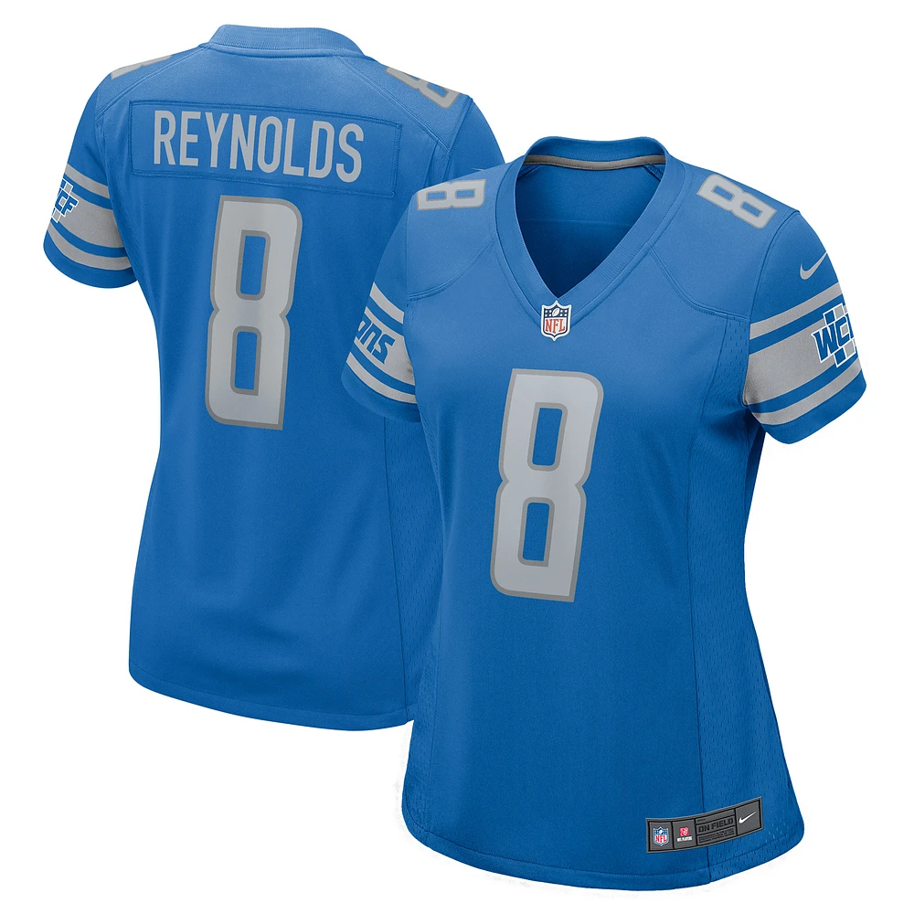 Women's Nike Josh Reynolds Blue Detroit Lions Player Game Jersey