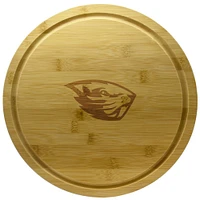 Oregon State Beavers 13'' Rotating Bamboo Server