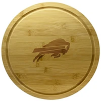 Buffalo Bills 13'' Rotating Bamboo Server
