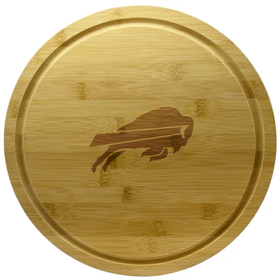 Buffalo Bills 13'' Rotating Bamboo Server