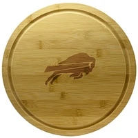 Buffalo Bills 13'' Rotating Bamboo Server