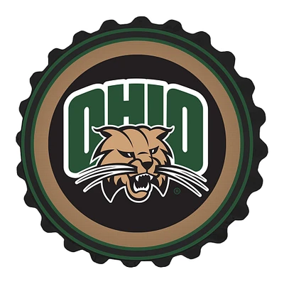Ohio Bobcats Bottle Cap Wall Sign