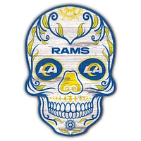 Los Angeles Rams 12'' Sugar Skull Sign
