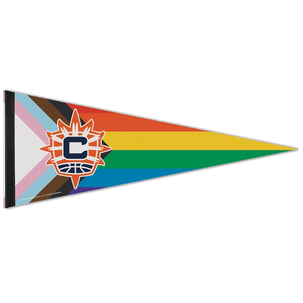 WinCraft Connecticut Sun 12” x 30” Pride Premium Quality Pennant