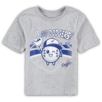 Preschool Heather Gray Los Angeles Dodgers Ball Boy T-Shirt